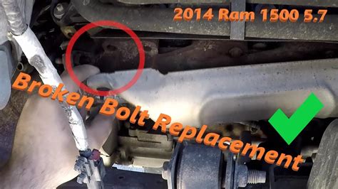 How Do I Know Whether I Need to Replace the Exhaust Manifolds or Not. . 2019 ram 1500 exhaust manifold leak